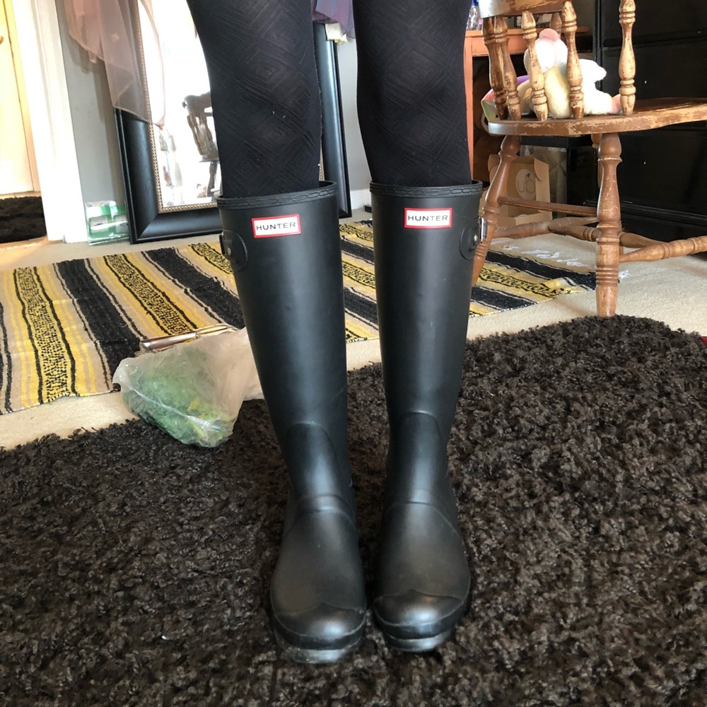HUNTER rain boots